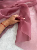 Шелковая органза ALTA MODA в цвете разбавленного бургунди