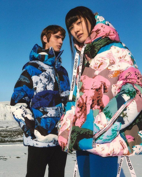 Плащевка KENZO