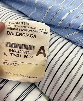 Рубашечный хлопок BALENCIAGA