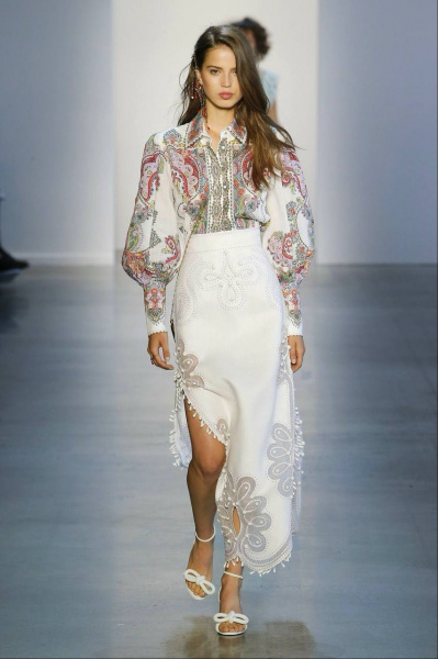 Шелковистый, легкий хлопок ETRO. Купон 1.25 м