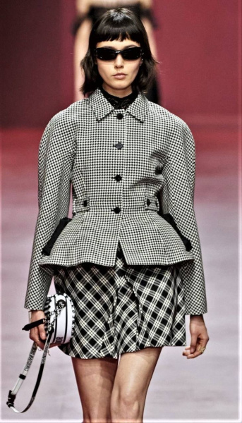 Костюмная шерсть BALENCIAGA