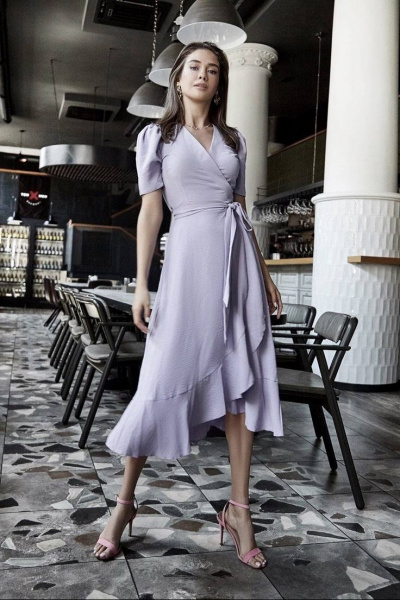Плательная купра+лиоцелл сток G.ARMANI